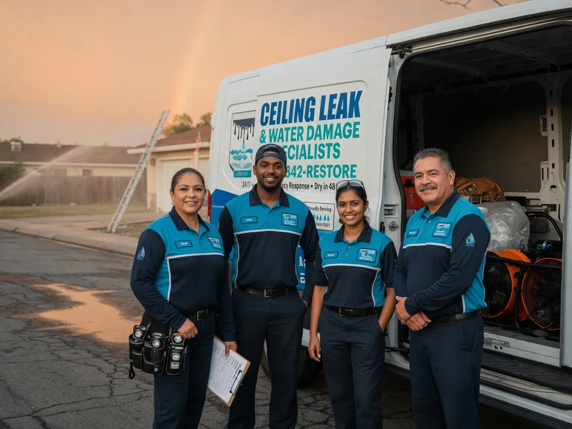 Ceiling Leak Cleanup company in Triangle, VA