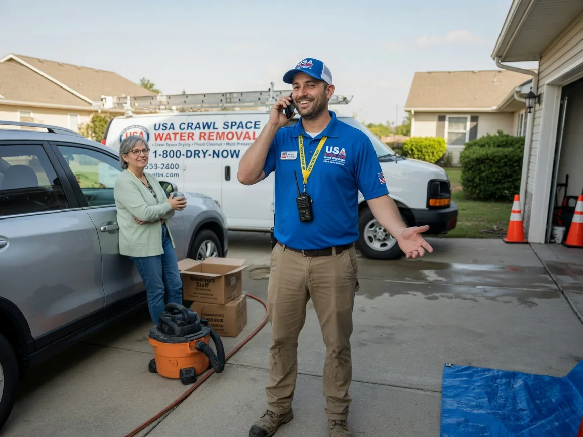 Crawl Space Water Removal Triangle, VA FAQs